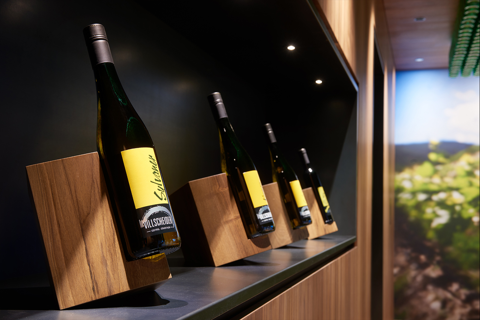 an exquisite wine tasting room for exquisite tipples